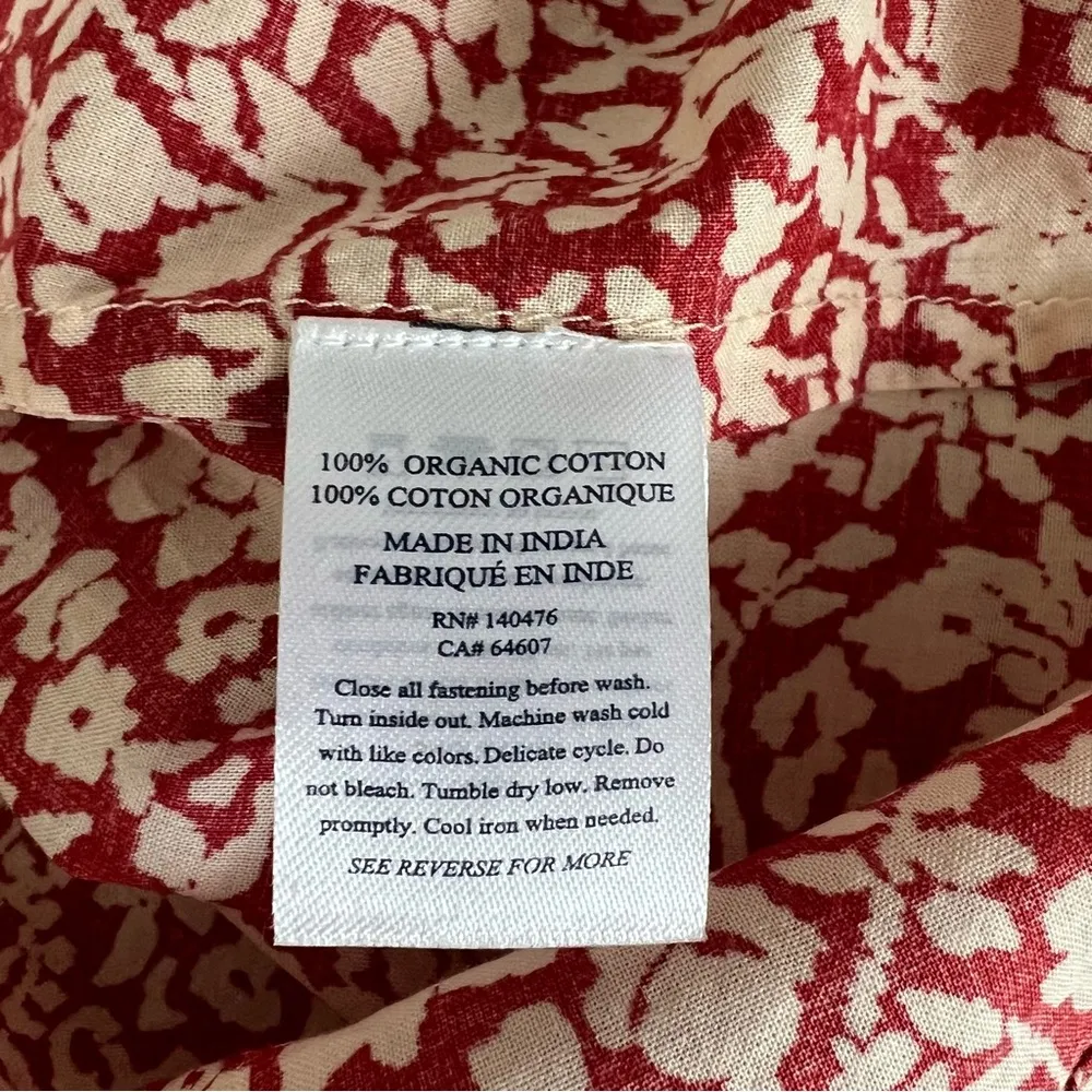 Faherty Carmel Dress In Tandoori Spice Sunrise Floral - Image 10