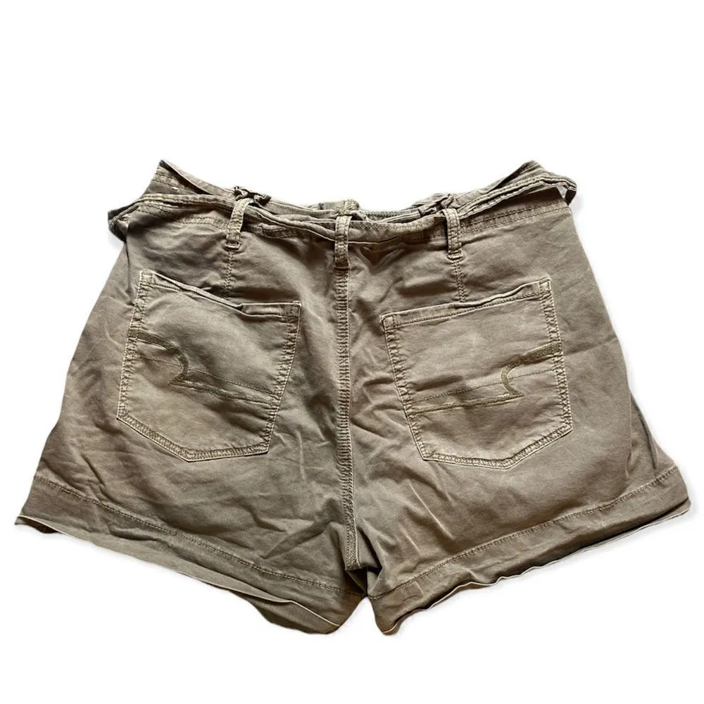 American Eagle SZ 6 high waisted super stretch shorts - Image 2