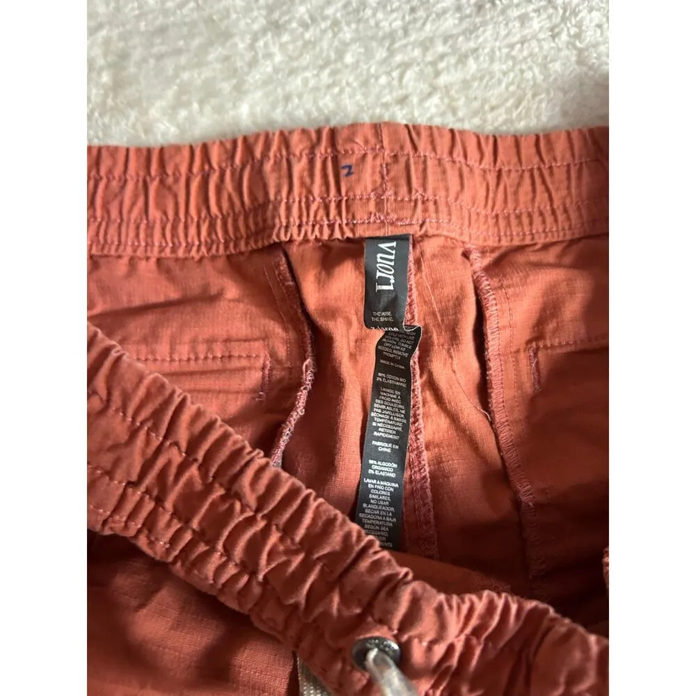 Vuori  Orange Ripstop Shorts Size XL - Image 2