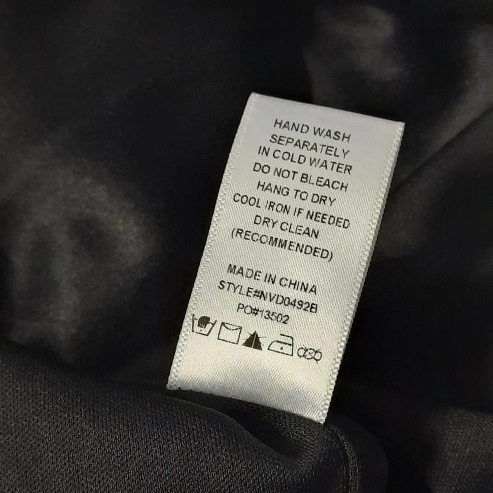 Vici Dress Womens Small Black Floral Long Sleeve Ruched Short Mini Party - Image 13