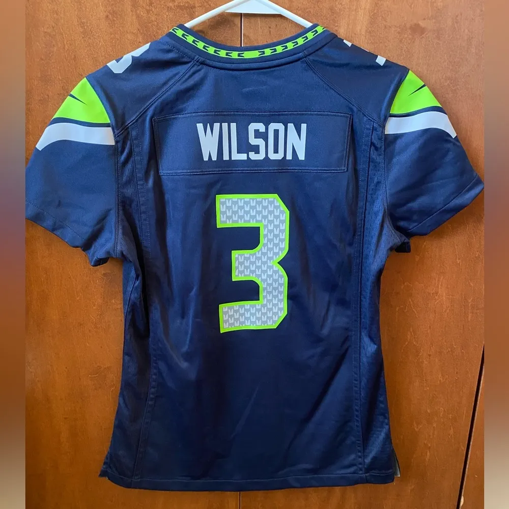 Seattle Seahawks Russel Wilson Women’s Jersey - Image 2