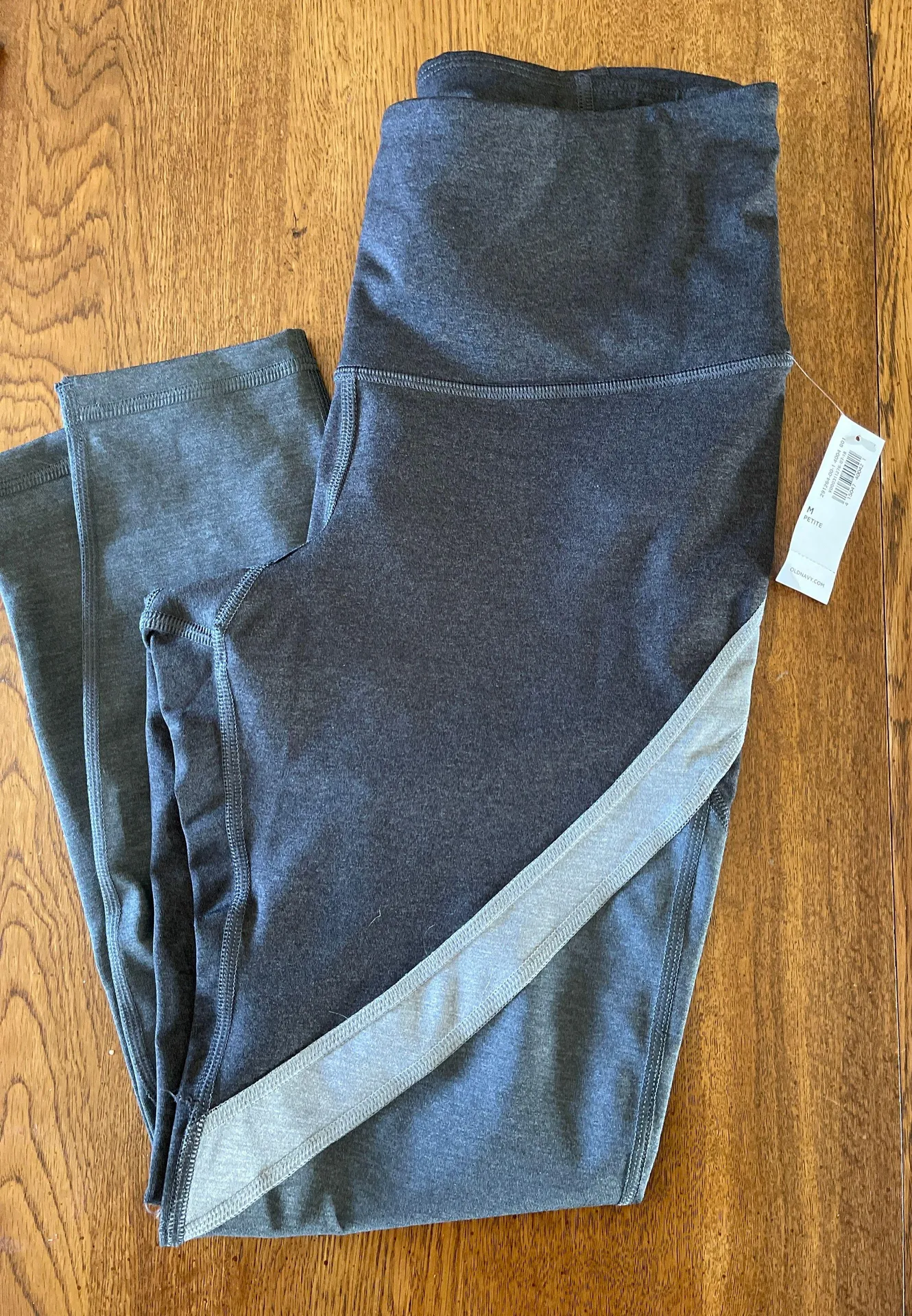 Active Go-Dry Striped Leggings - Image 2