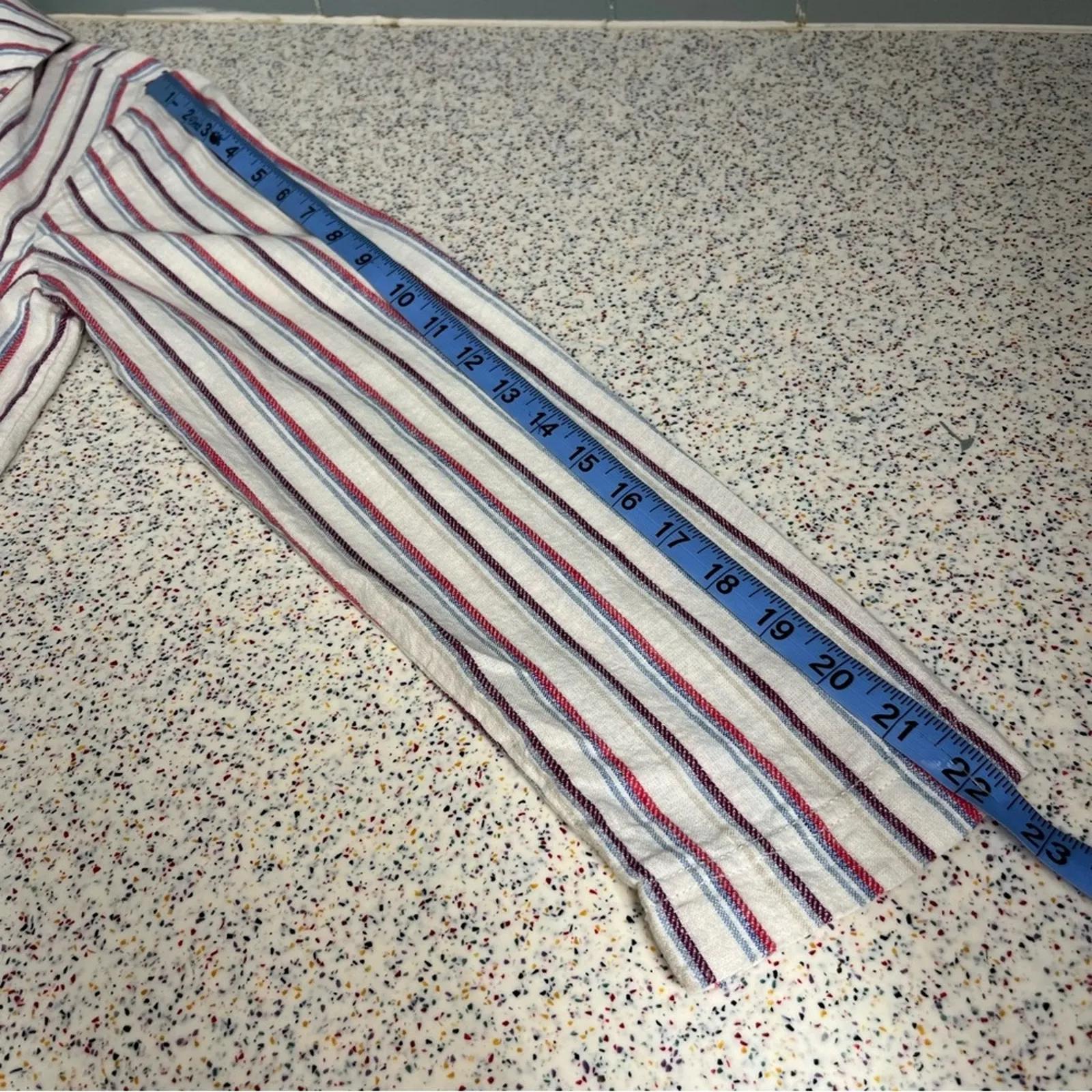 Anthropologie Dolan Left Coast Anna Double Breasted Linen Cotton Blazer XS - Image 6