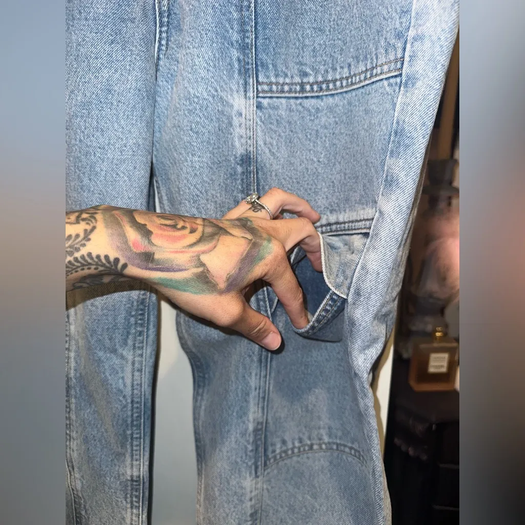 NWT AGOLDE COOPER CARGO IN COLOR RANK - Image 12