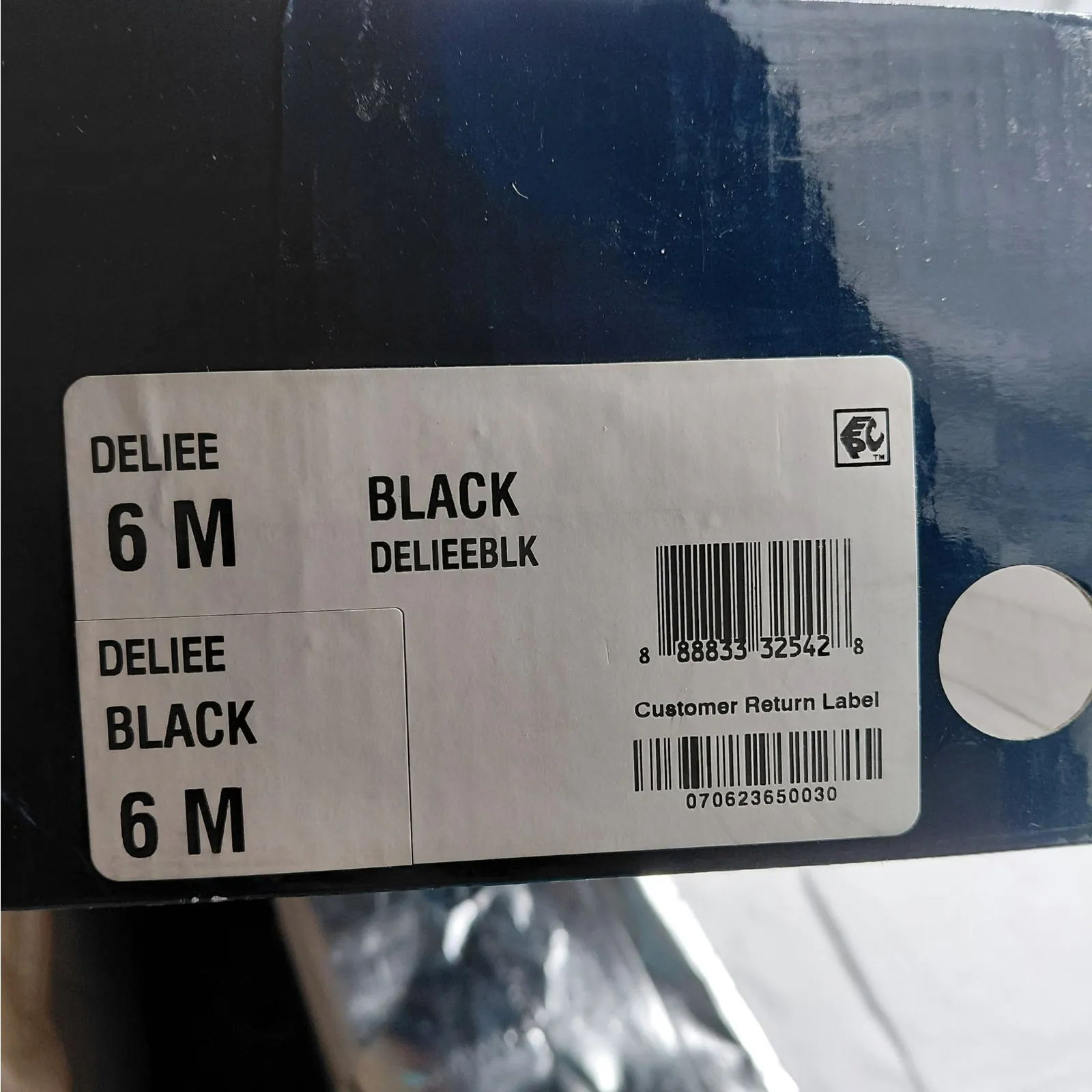 Karen Scott Womens Knee High Riding Boots 6M Black Western Buckle Equestrian - Image 5