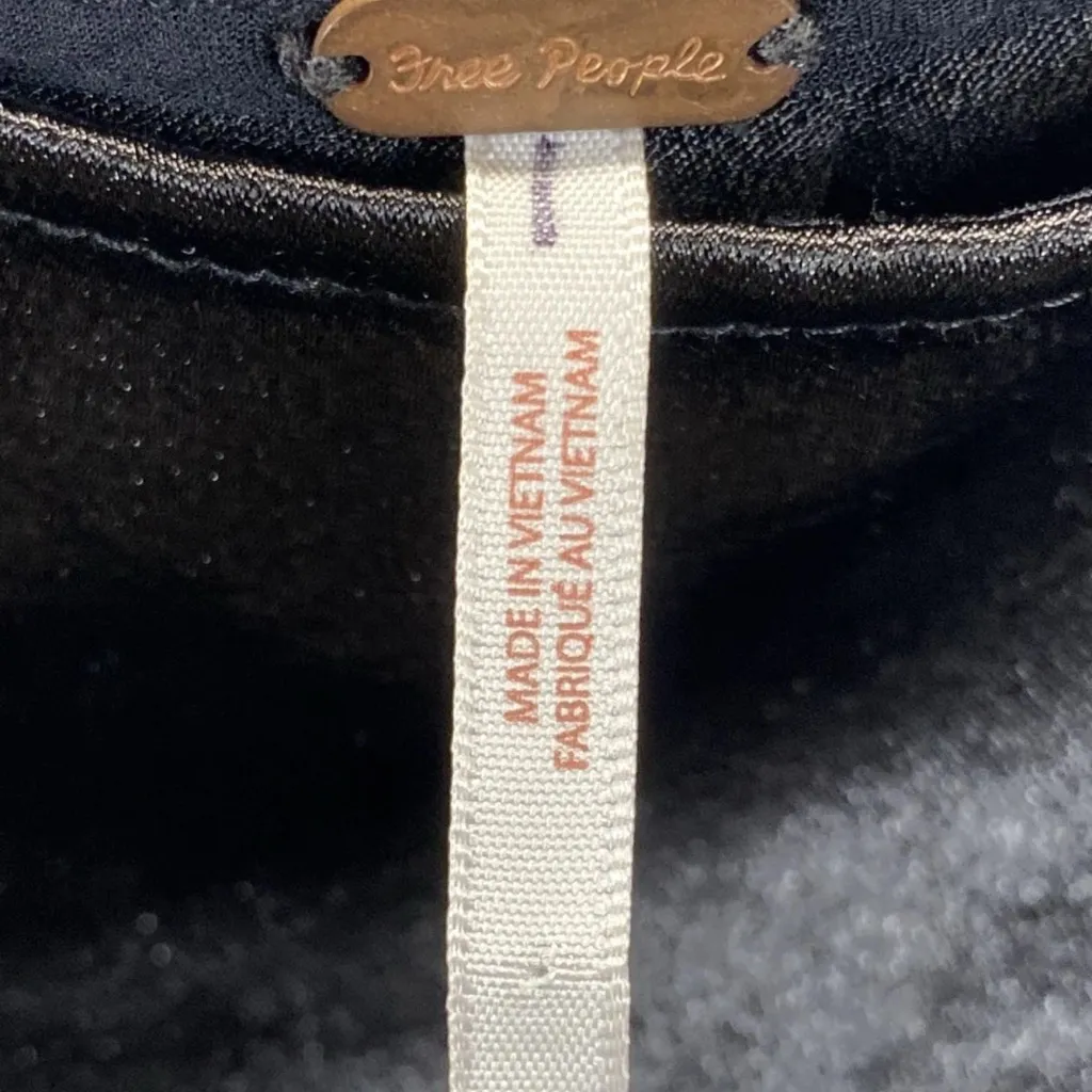 Free People Black Asymmetrical Skirt - Image 2