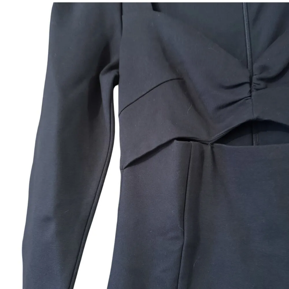 Elliatt Scarlette Cutout Midi Dress in Dark Navy Size Small - Image 5