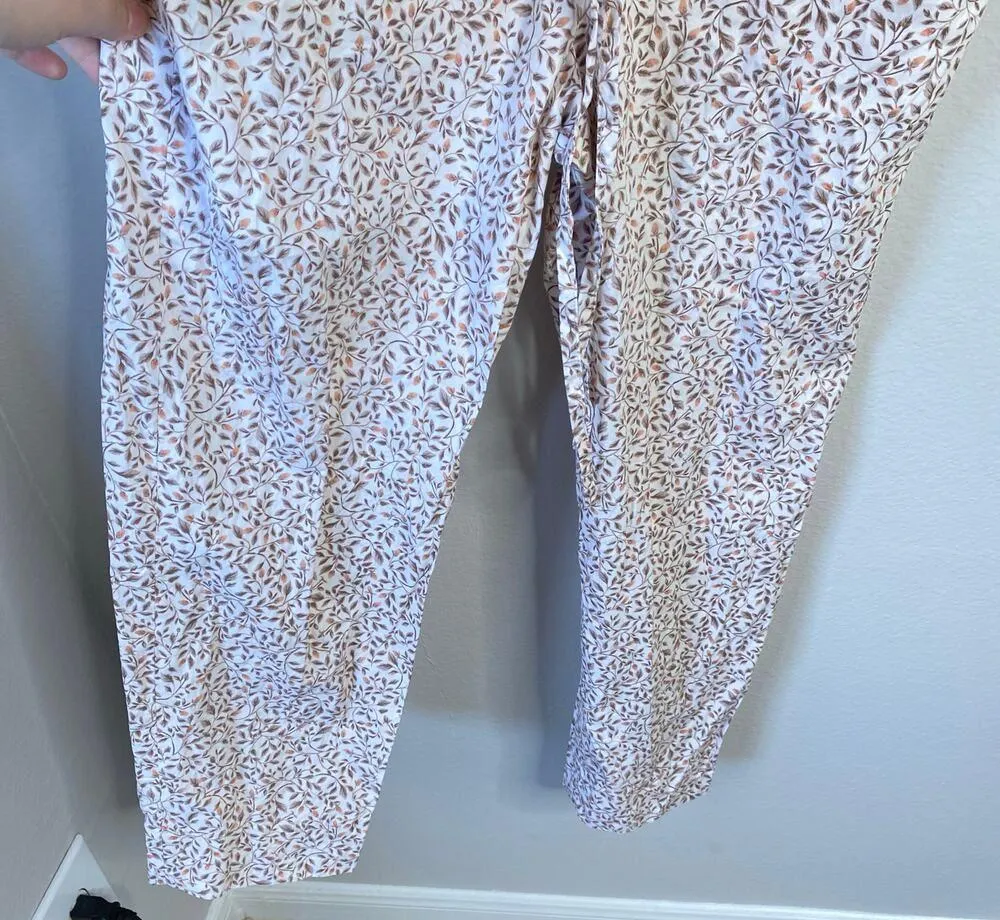 GAL MEETS GLAM Rue Floral Jumpsuit in Pearl Size 8 Summer Lightweight Classy - Image 6