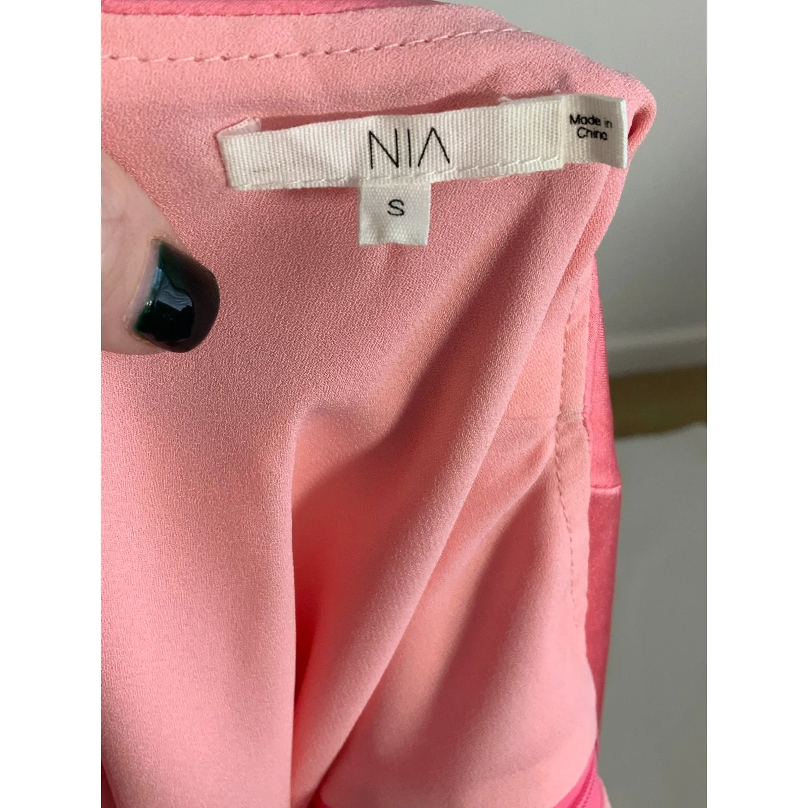 Nia Nina Dress Size medium Pink - Image 4