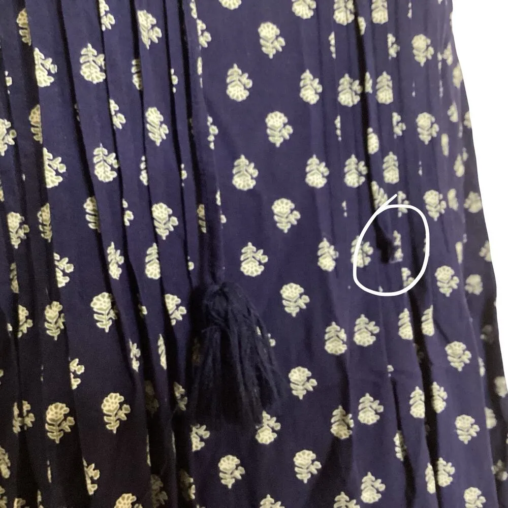 Old Navy Printed Tie-Neck Swing Dress - Image 4