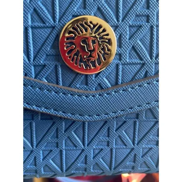 Anne Klein crossbody Blue Purse‎ New - Image 5