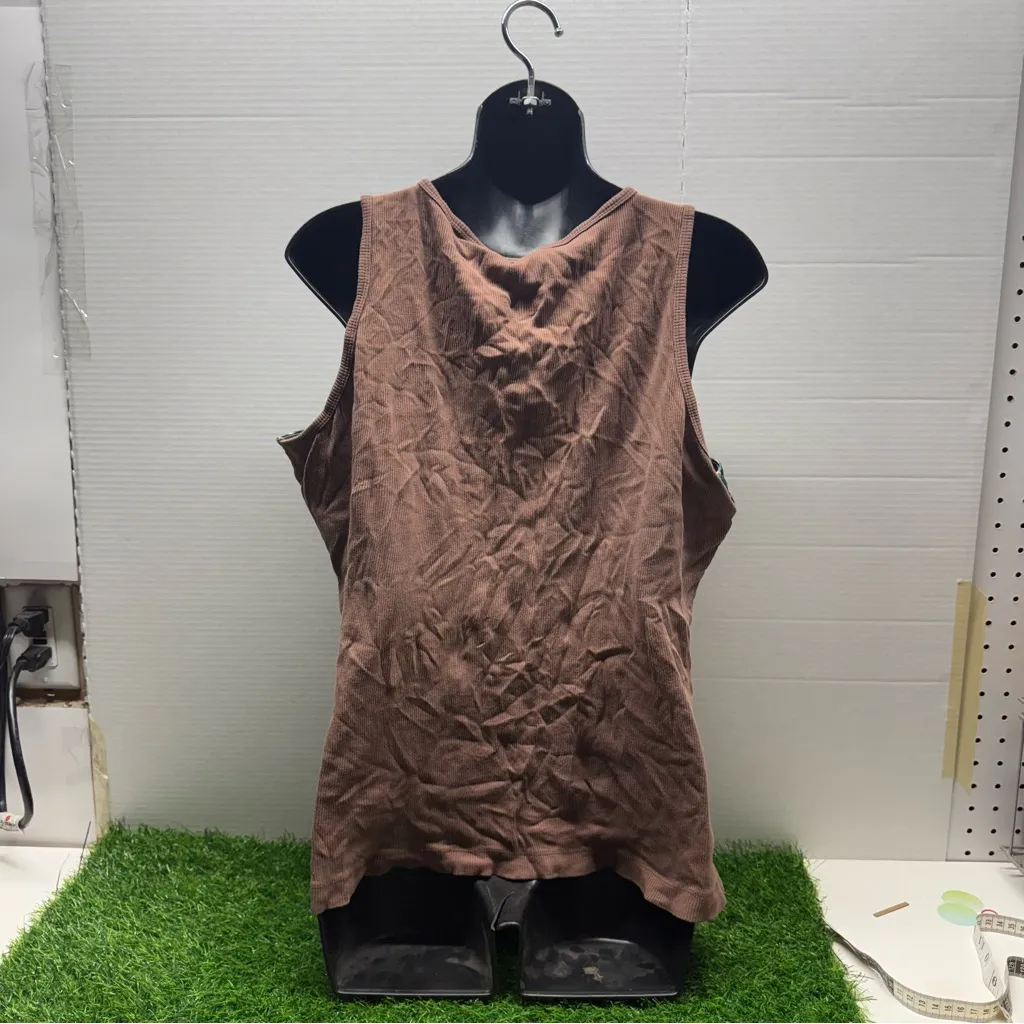 Y2K Lace Floral Silk Cami Tank Top - Image 4