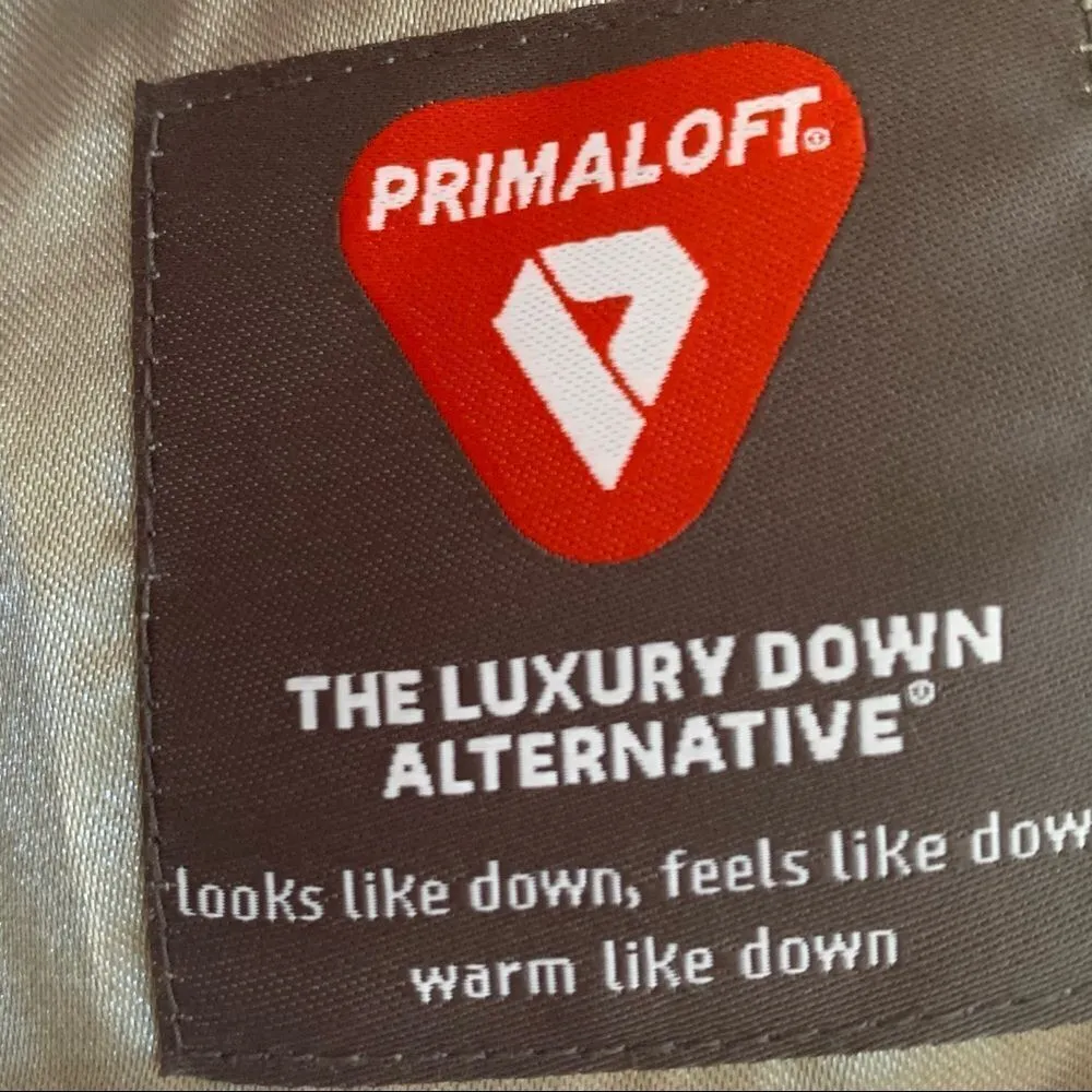 GAP pink down alternative crushed velvet coat - Image 9