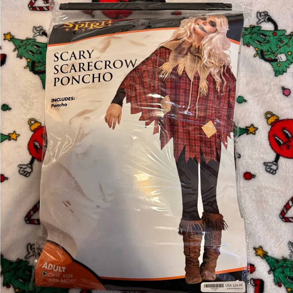 Scary Scarecrow Poncho - Image 2