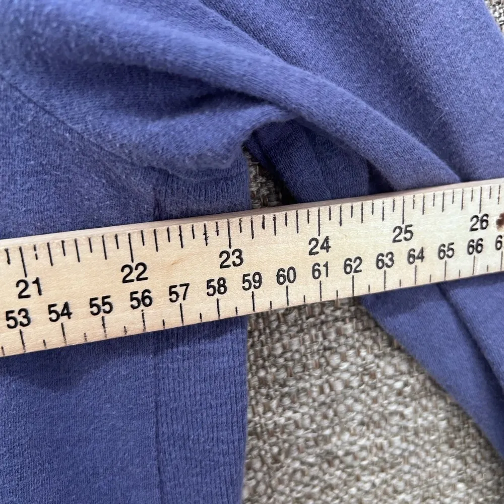 J Jill‎ Womens Sweatshirt Size XL Basic Casual Simple Essential Stretch Comfy Blue - Image 11