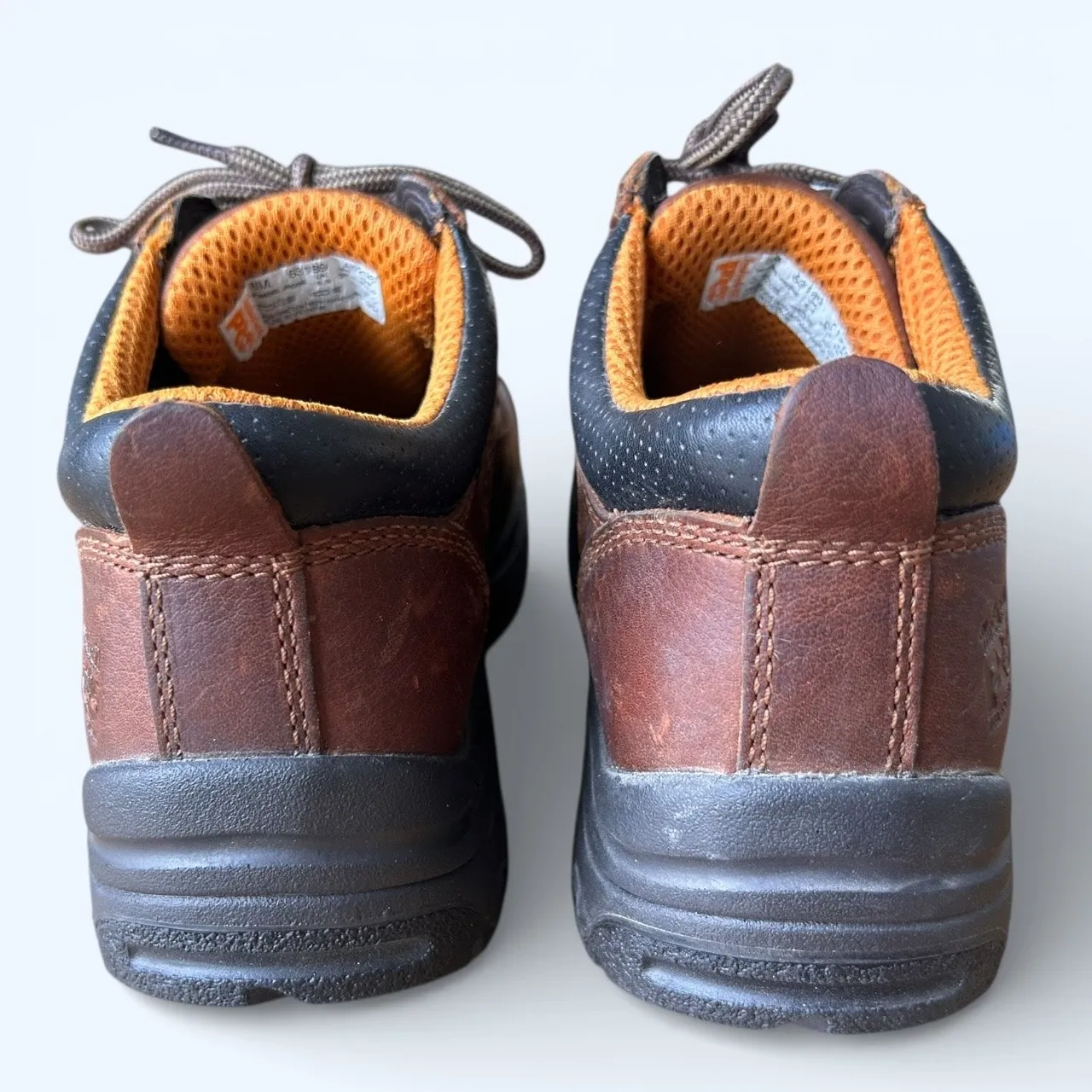 Timberland PRO TiTAN Oxford Alloy Toe Work Shoes Leather Women's 8 *NO INSOLES* - Image 6