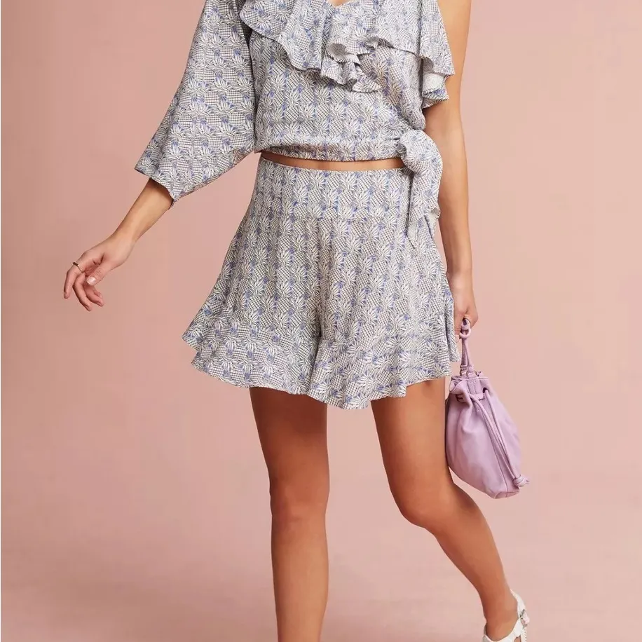 Maeve Anthropologie  One Shoulder Blouse - Image 14