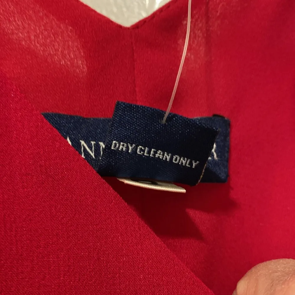 Ann Taylor 100% Silk Dress, Size 6 Fuscia - Image 5