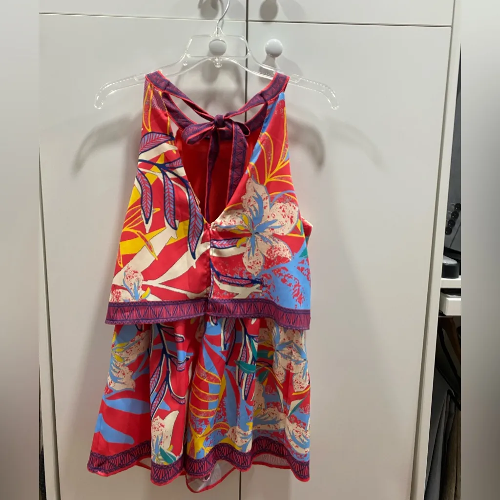 Flying Tomato Multicolor Tropical Jumpsuit - Image 2