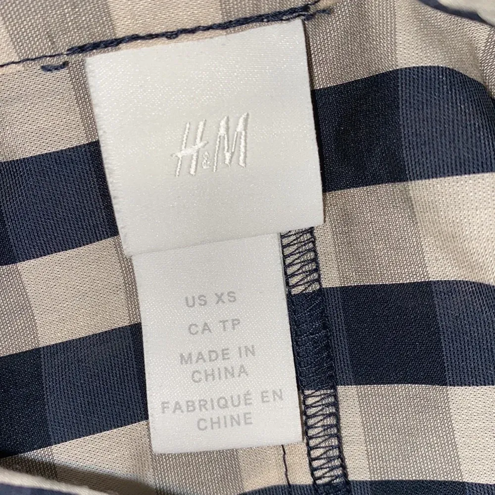 H&M checkered maxi dress size xsmall - Image 8