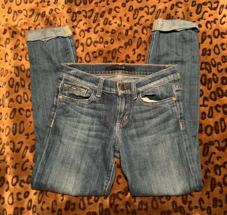 Elizabeth Cuffed Cigarette Jeans - Image 4