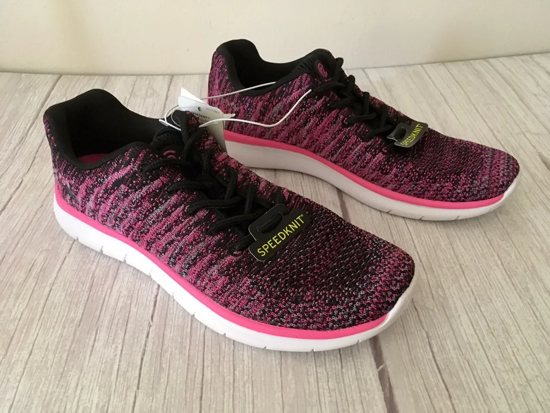 Pink & Black  Sneakers - Image 2