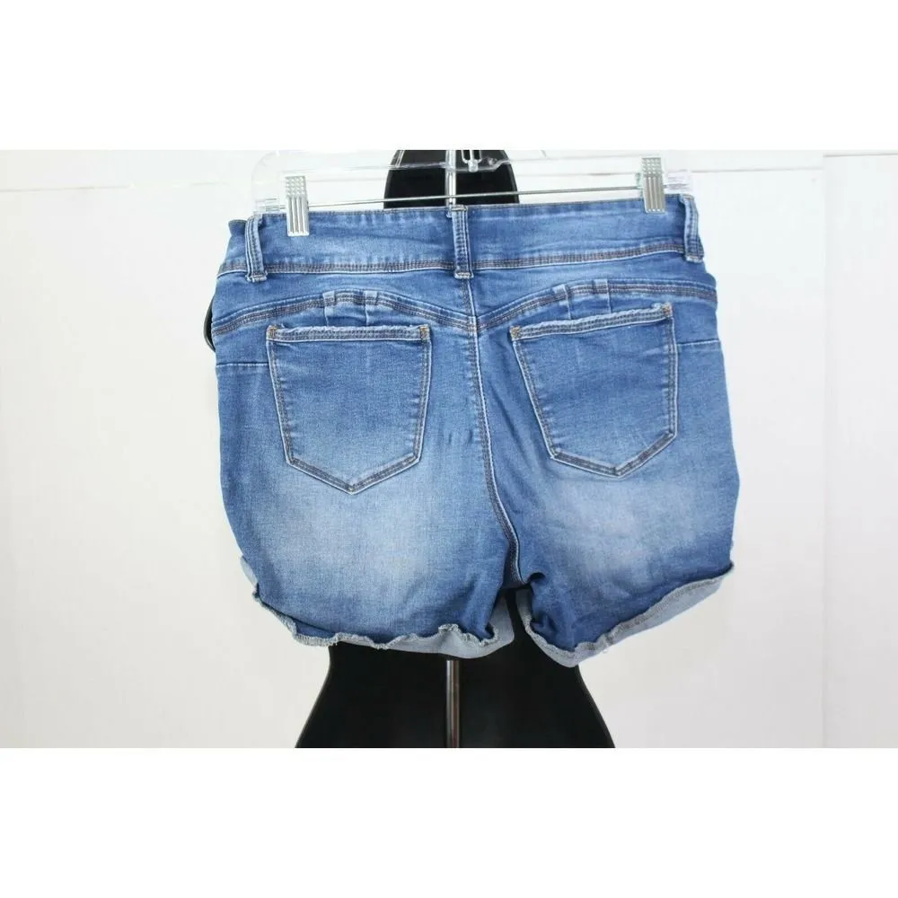 ladies WAX JEAN shorts size M - Image 2