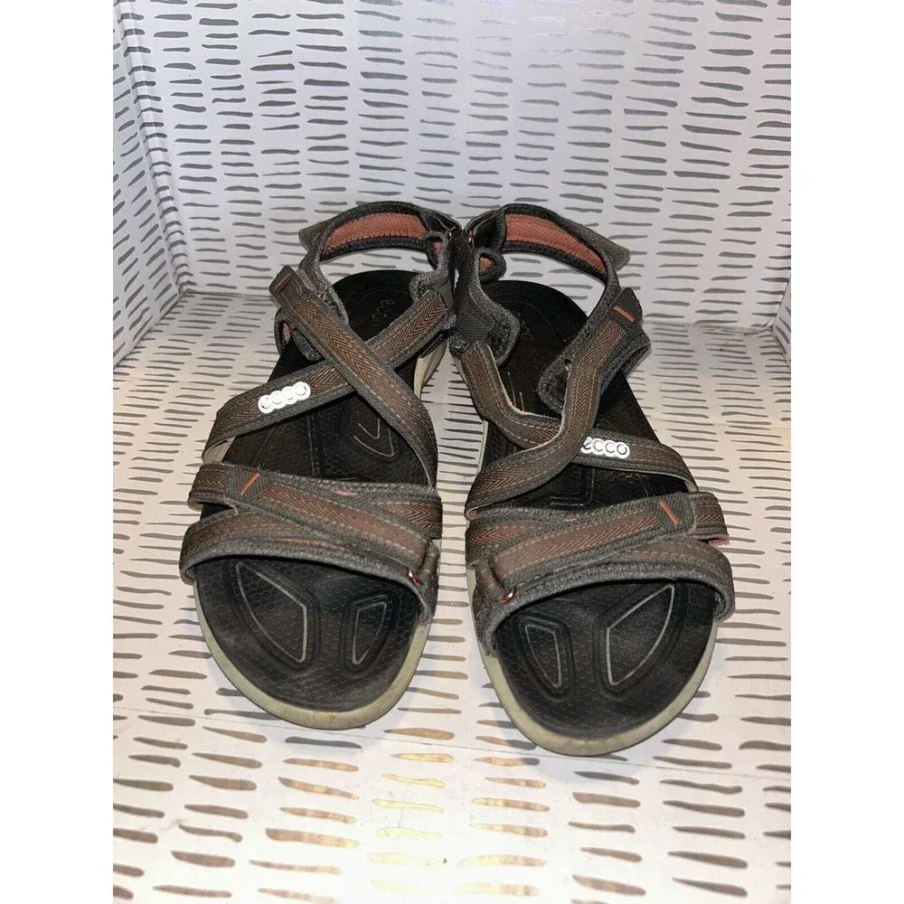 Ecco Powered‎ By Receptor Technology Hiking Outdoor Brown Sandals EU 41 - Image 3