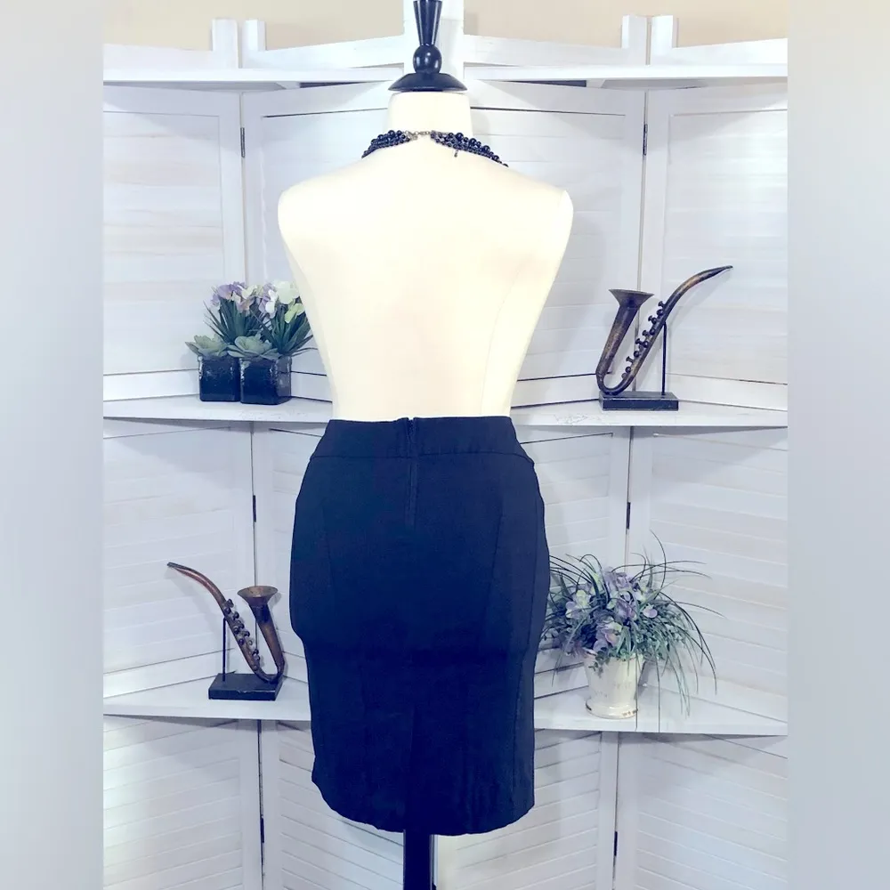 Torrid sexy black beatnik cocktail party pencil skirt sz 18 - Image 2