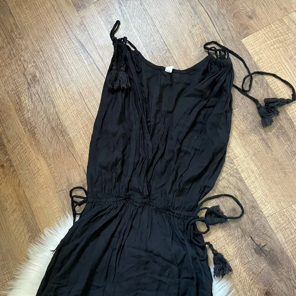 COOLCHANGE Black Tassel Jumpsuit - Image 4