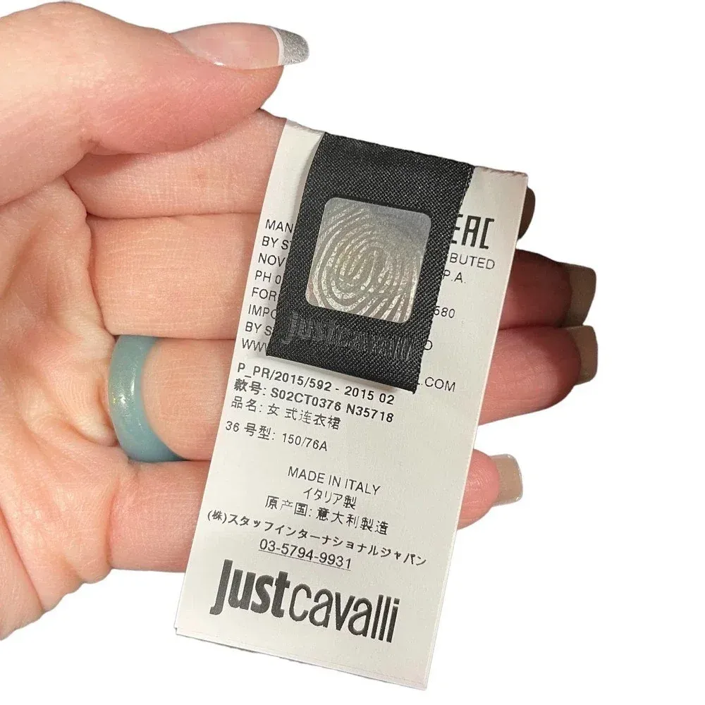 Just Cavalli Brown Python Snake‎ Print Bodycon Sheath Dress Size 36 / US 0 - Image 8