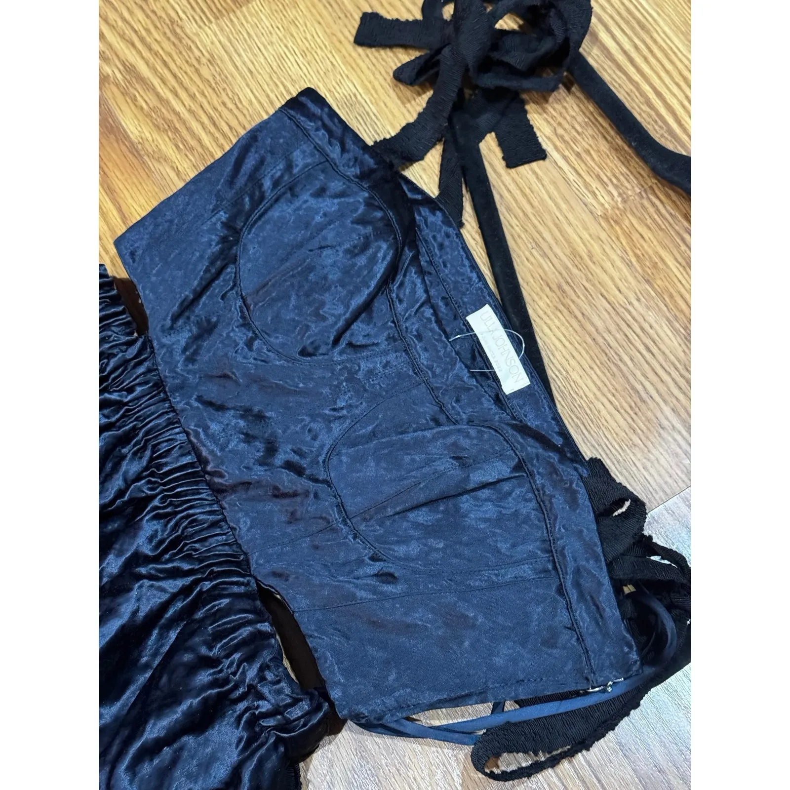 Ulla Johnson in Midnight  Blue Party  Gabrielle Cut-Out Bubble Bustier Dress 0 - Image 15