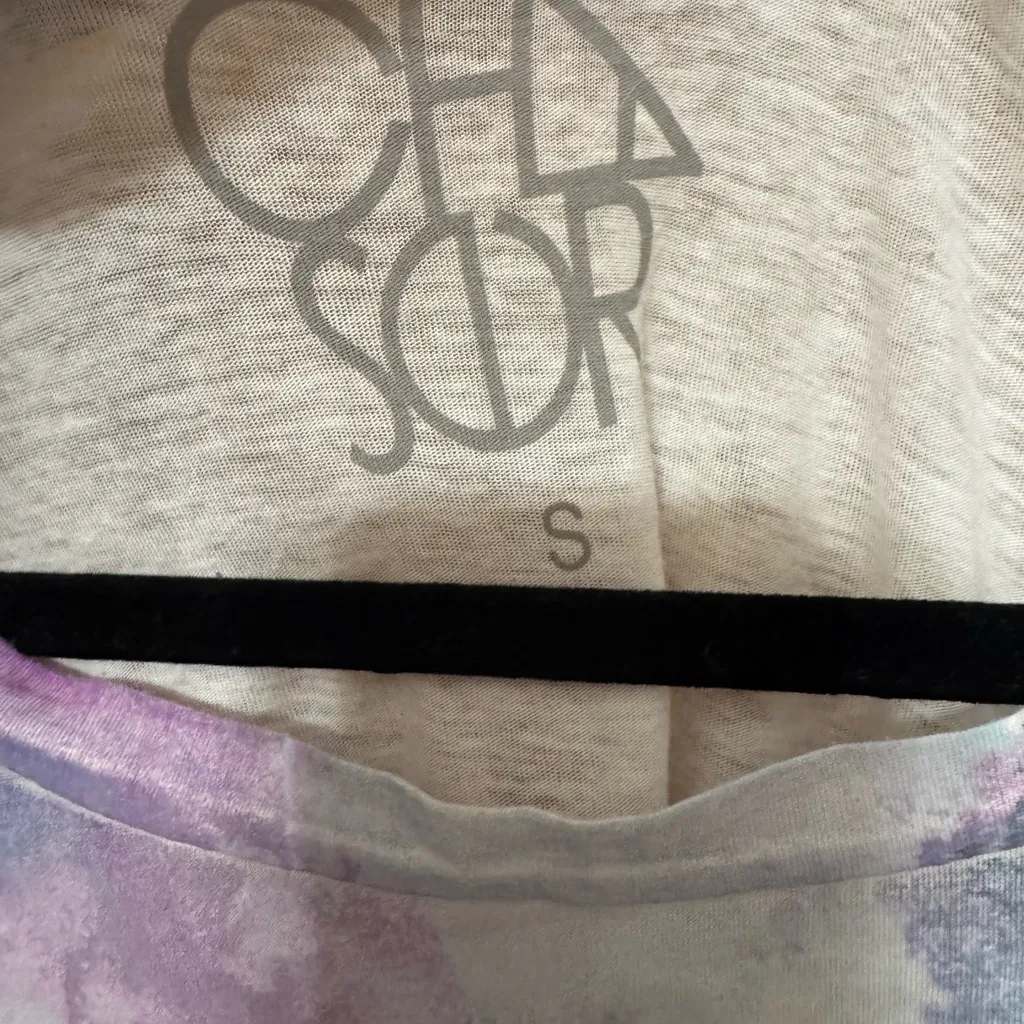 Chaser White and Purple Tiger Print T-Shirt - Image 3