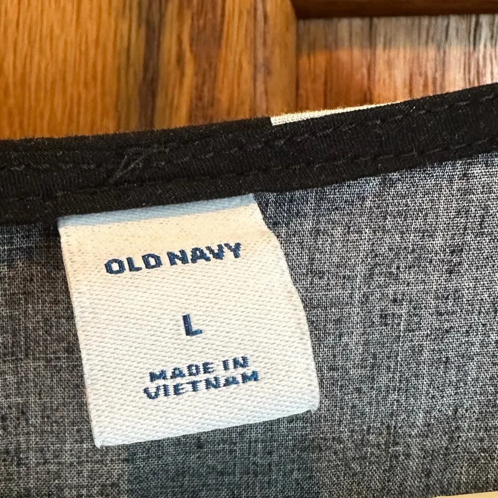 Polka Dot Romper Jumpsuit Old Navy Size Large Wide Leg Sz L - Image 4