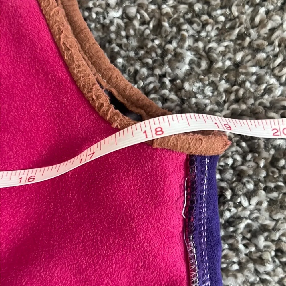 Handmade  Patchwork Reversible Vest - Image 6