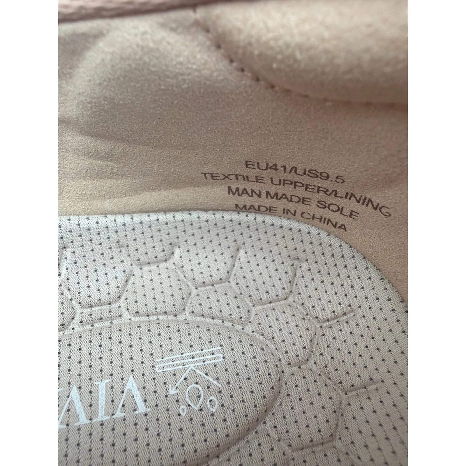 Vivaia Izabel Walker Pro Hybrid Comfort Support Knit Water RPT Flats Taupe 9.5 - Image 9