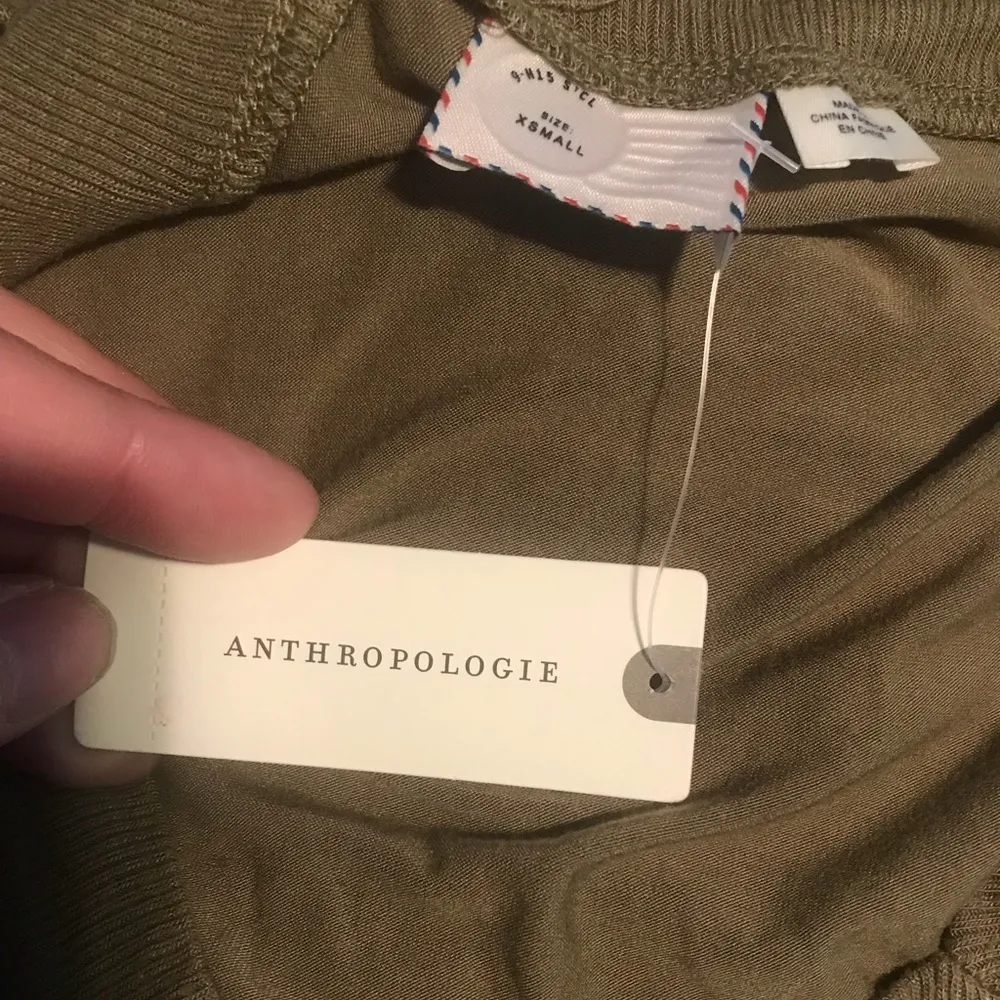 NWT Anthropologie Postage Stamp Top SzXS - Image 5
