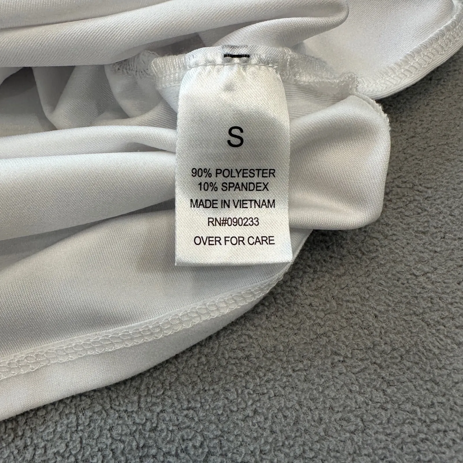 NWT Your Favorite Pacsun Tube Top S Women White Sleeveless Ruched Cropped Blouse - Image 6