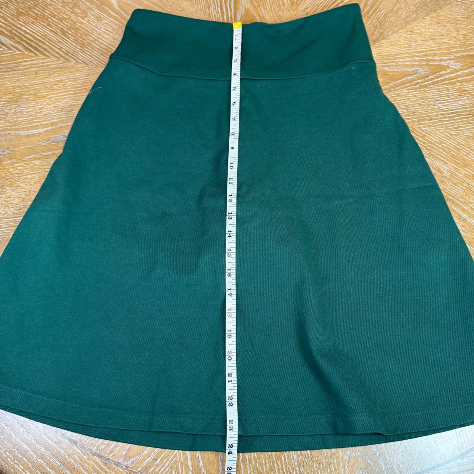 Betabrand Work It Skort Dark Green Size Medium - Image 7