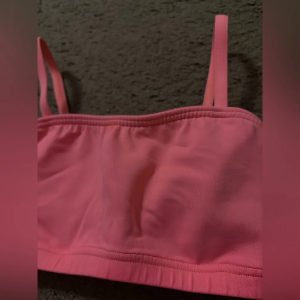 BODY WRAPPERS PINK SPORTS BRA - Image 2