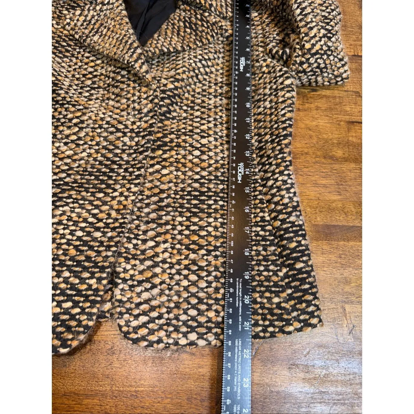 Akris Punto Wool Tweed Snap Button Up Jacket - Image 7
