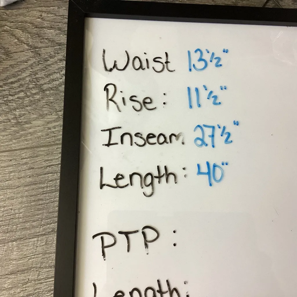 A Brand A 94 High Slim Walk Away Rigid Denim Jeans Size 4 NWT Blue - Image 14