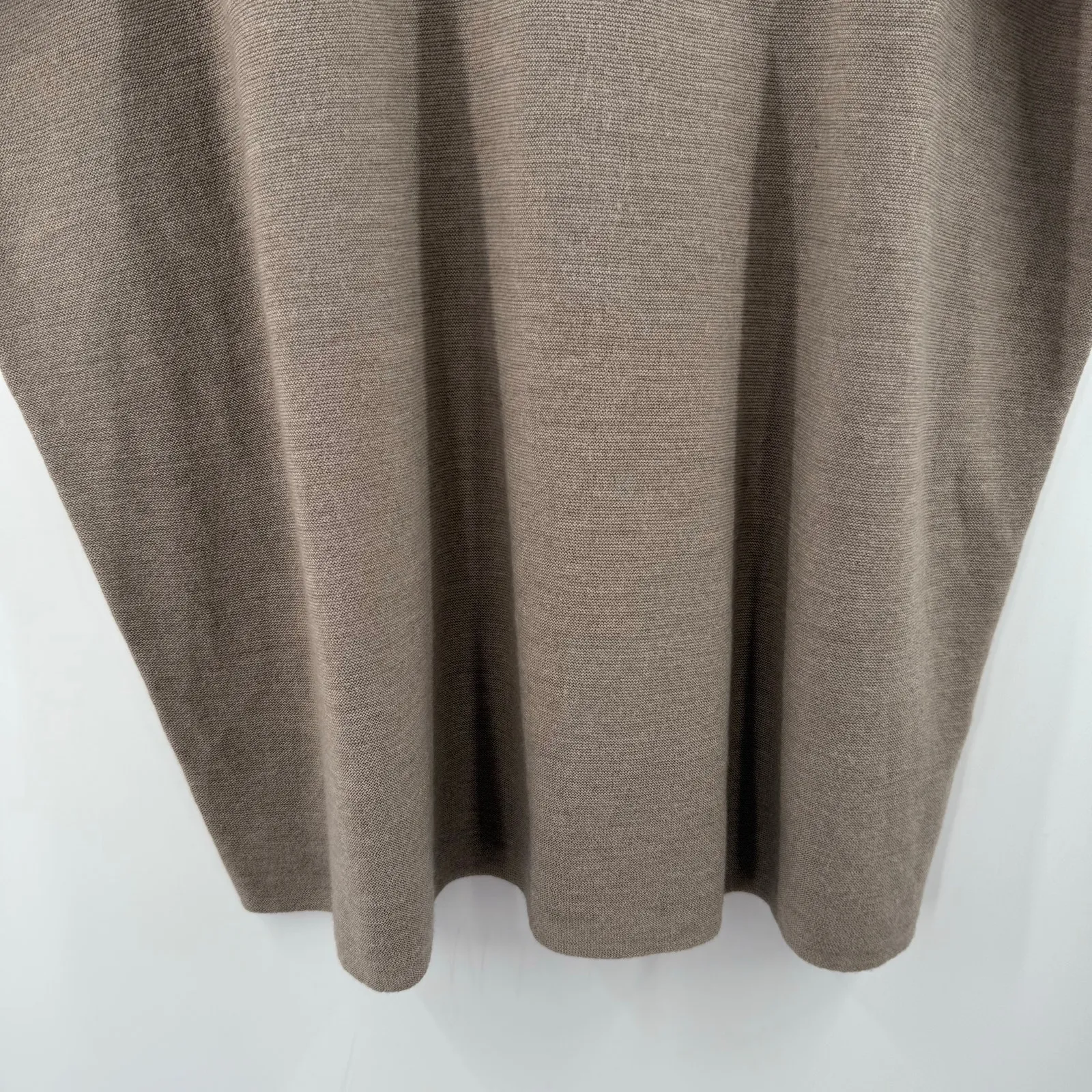 Eileen Fisher Sweater Women Medium NEW 100% Italian Merino Wool Knit Poncho NWOT - Image 8