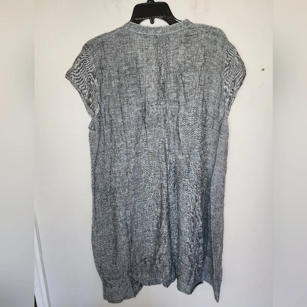 CP SHADES REGINA CAP SLEEVE tunic size L - Image 6