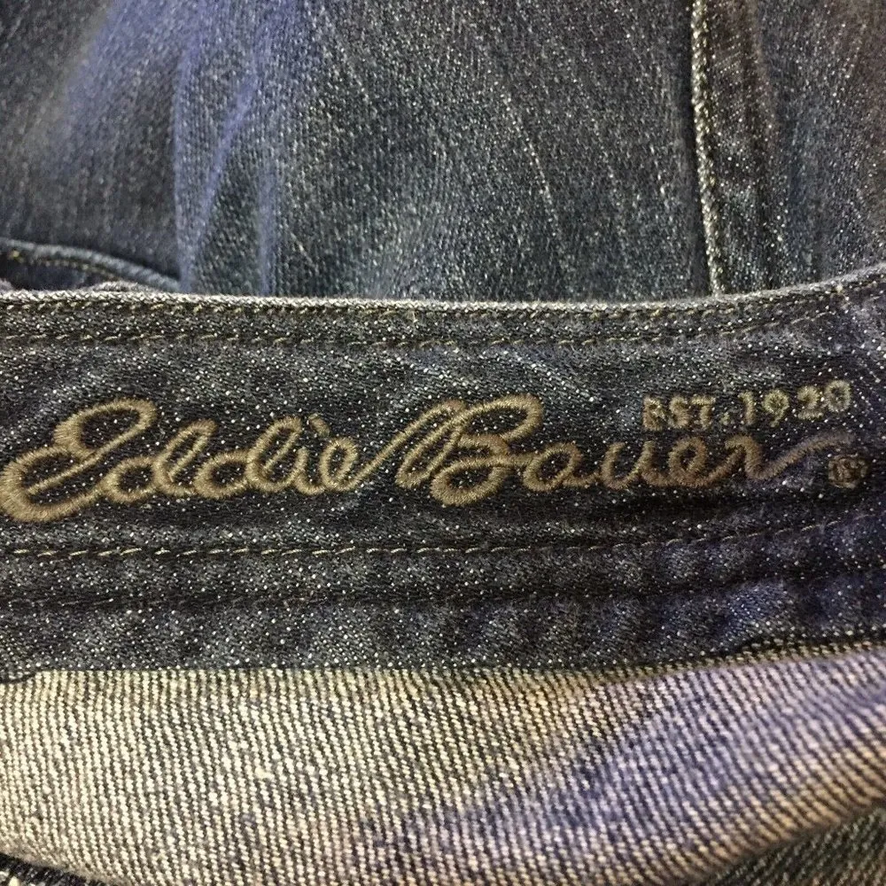 Eddie Bauer Curvy Jeans Womens 18 Used Small Snag - Image 12