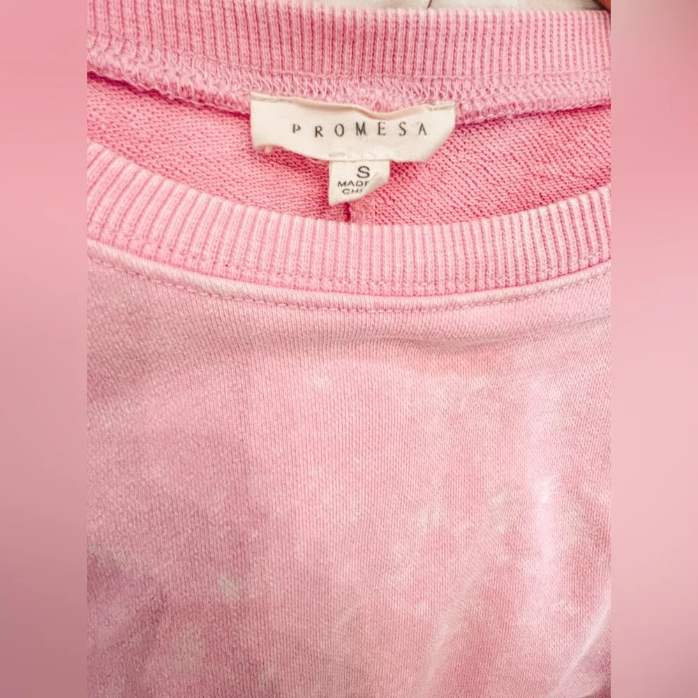 Pastel Pink Peplum Babydoll Sweater - Image 6