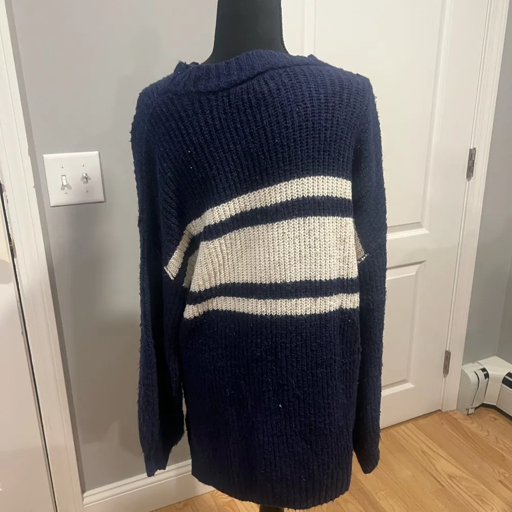 oversized striped sweater - Image 4