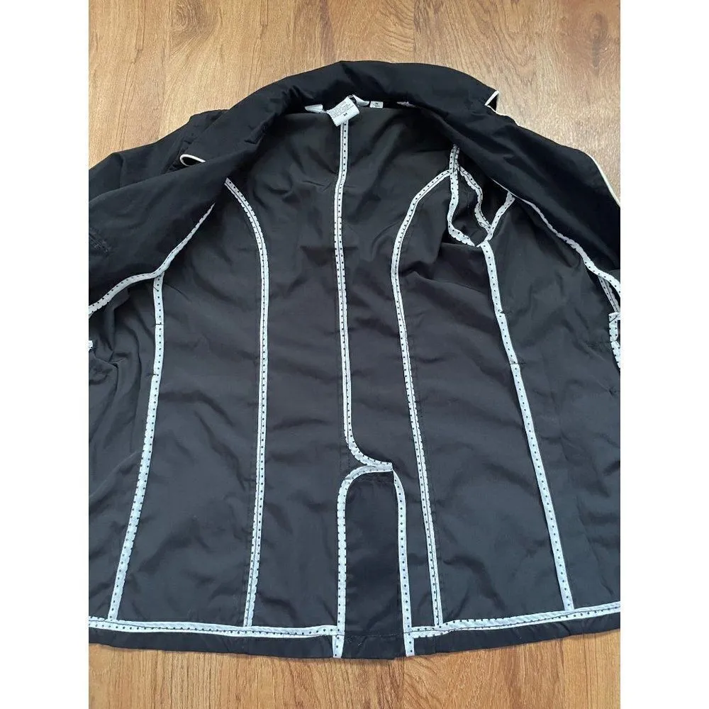 Joujou black military style flat collar jacket Black Size undefined - Image 7