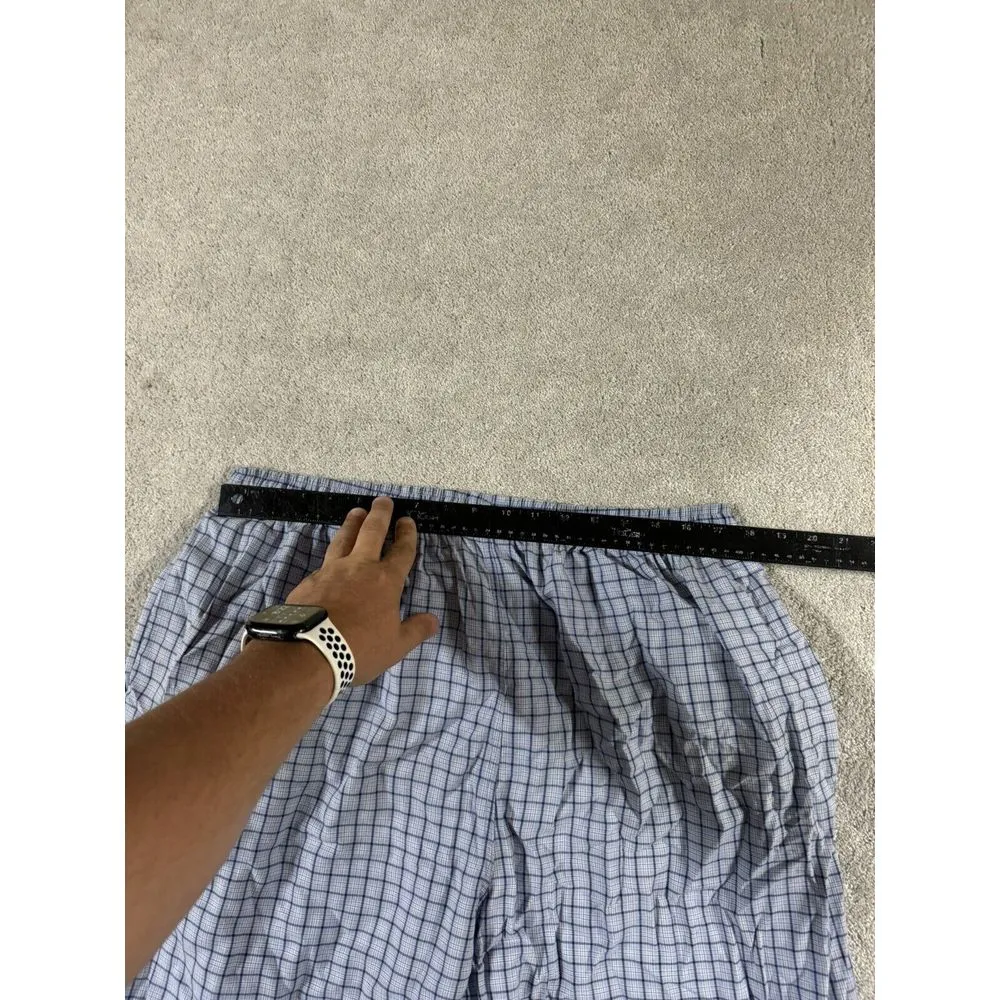 Men's Polo Ralph Lauren Cotton Sleepwear Sleep Pajama Pants Plaids Blue‎  XL *** - Image 7