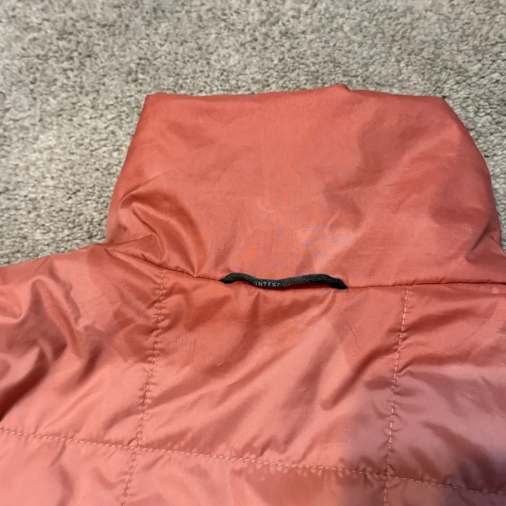 Columbia Peach Interchange Omni Heat Winter Ski Full Zip Hooded Jacket Size M - Image 8